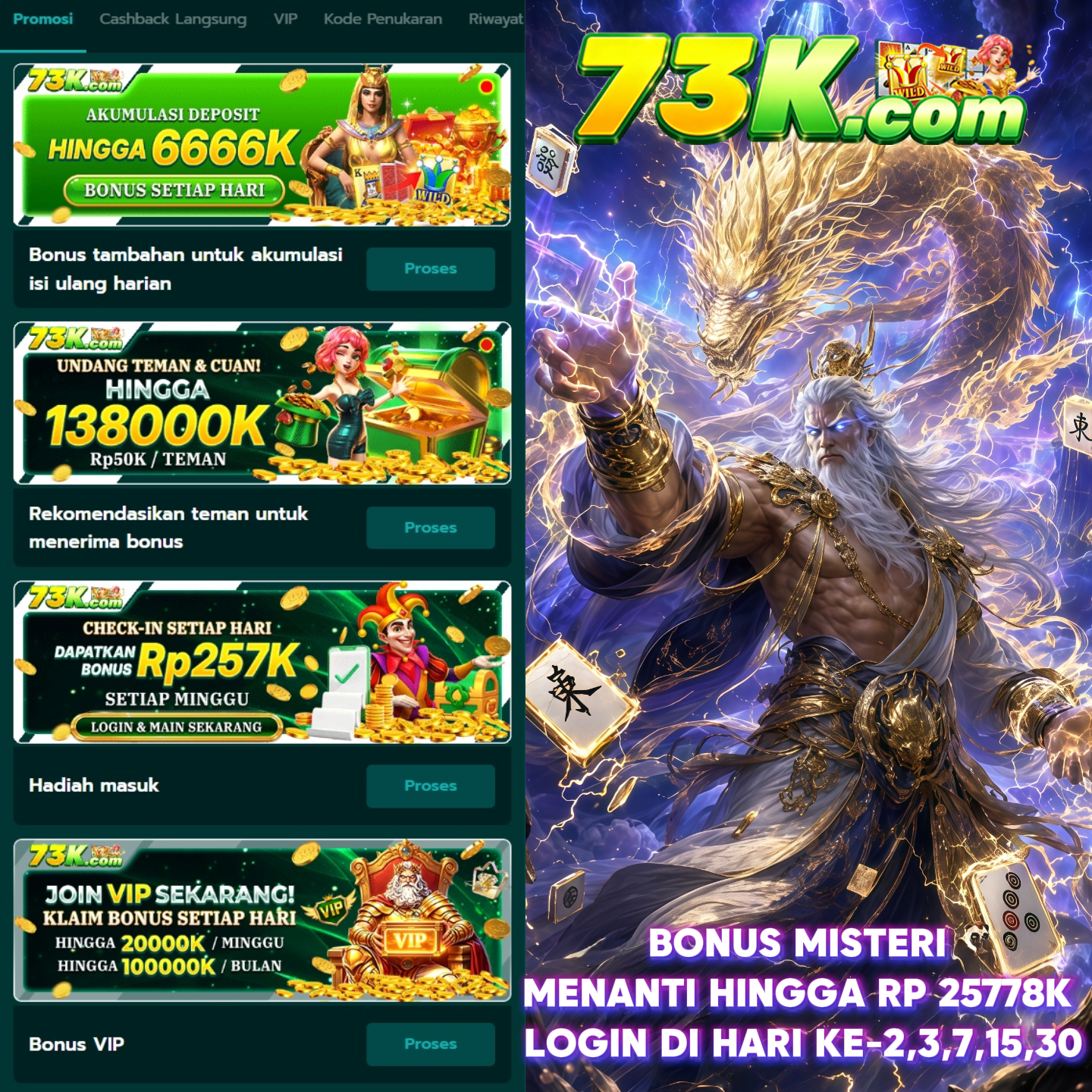 73K - Platform Slot Online dengan Pengalaman Bermain Terbaik