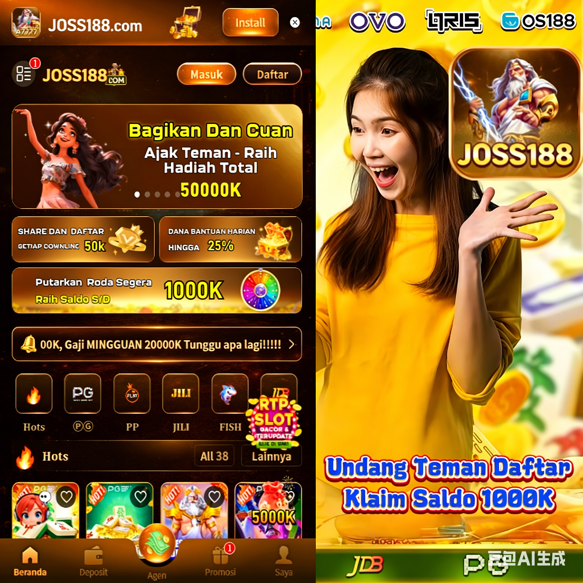 JOSS188 - joss188 Platform Game Online dengan Beragam Pilihan Permainan Seru