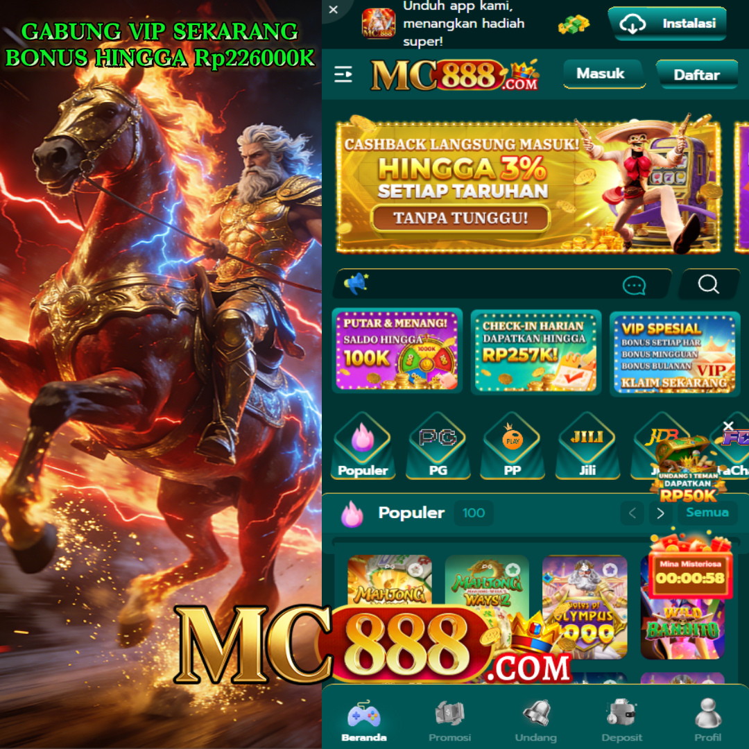 MC888 - Situs Resmi Slot Online dan Pilihan Game PG Soft