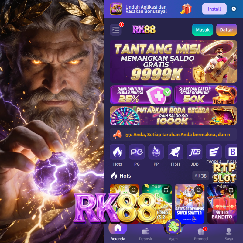 RK88 - Portal Hiburan Game Online Mobile Resmi & Terpercaya