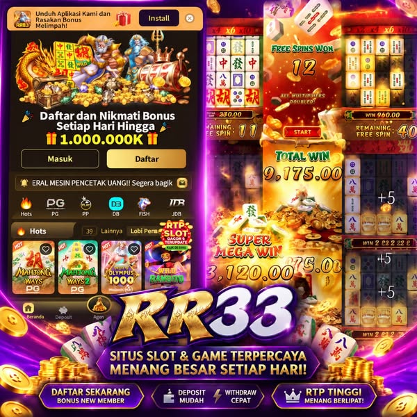 RR33 - rr33 Situs Resmi Slot Online dan Pilihan Game PG Soft